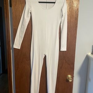 White Long Sleeve Bodysuit